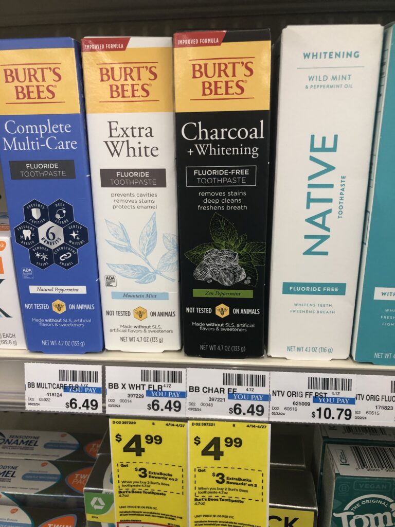 CVS: Burt’s Bees Toothpaste Deal through 4/27