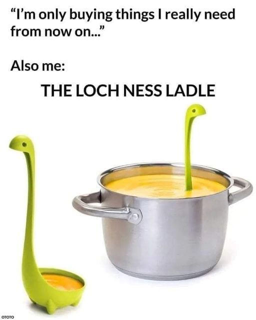 The Original “Nessie” – Loch Ness Soup Ladle under $10!