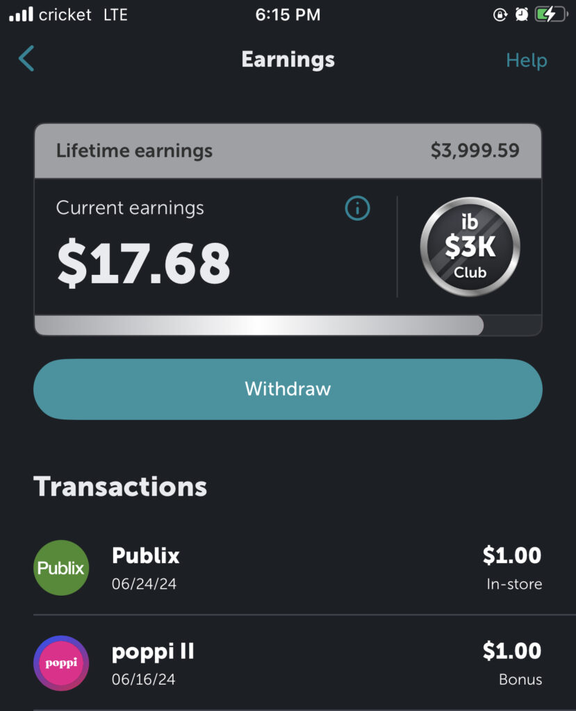 So close to $4000 Earnings on Ibotta!