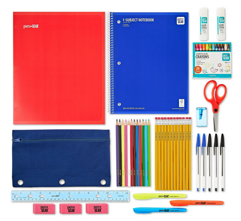Pen+Gear Back to School 67 Piece Supplies Kit $9.98
