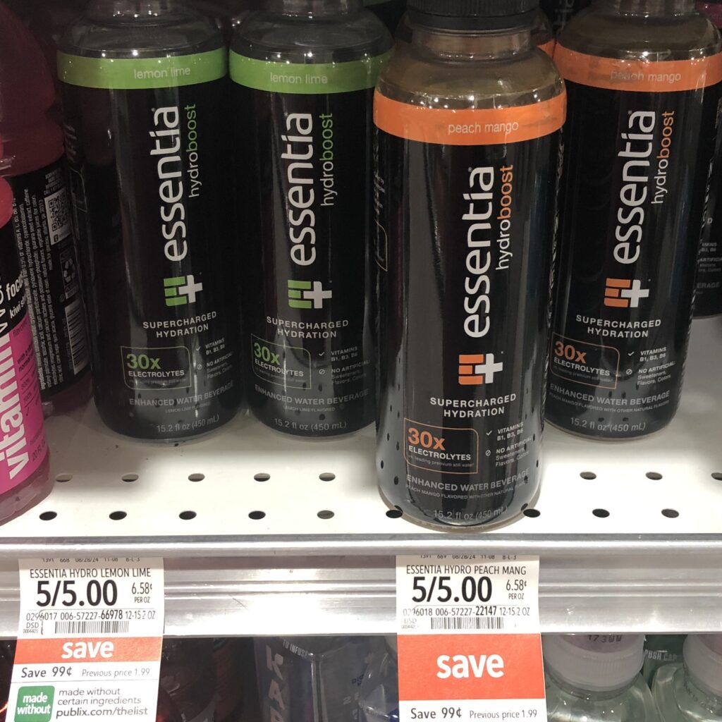 Essentia Hydroboost Enhanced Waters – Get FIVE for $1 after this great deal stack!