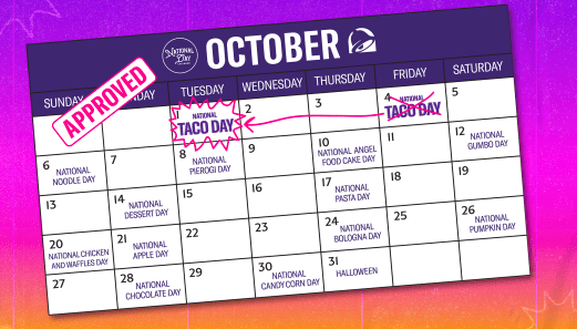 National Taco Day 2024 Deals | October 1st