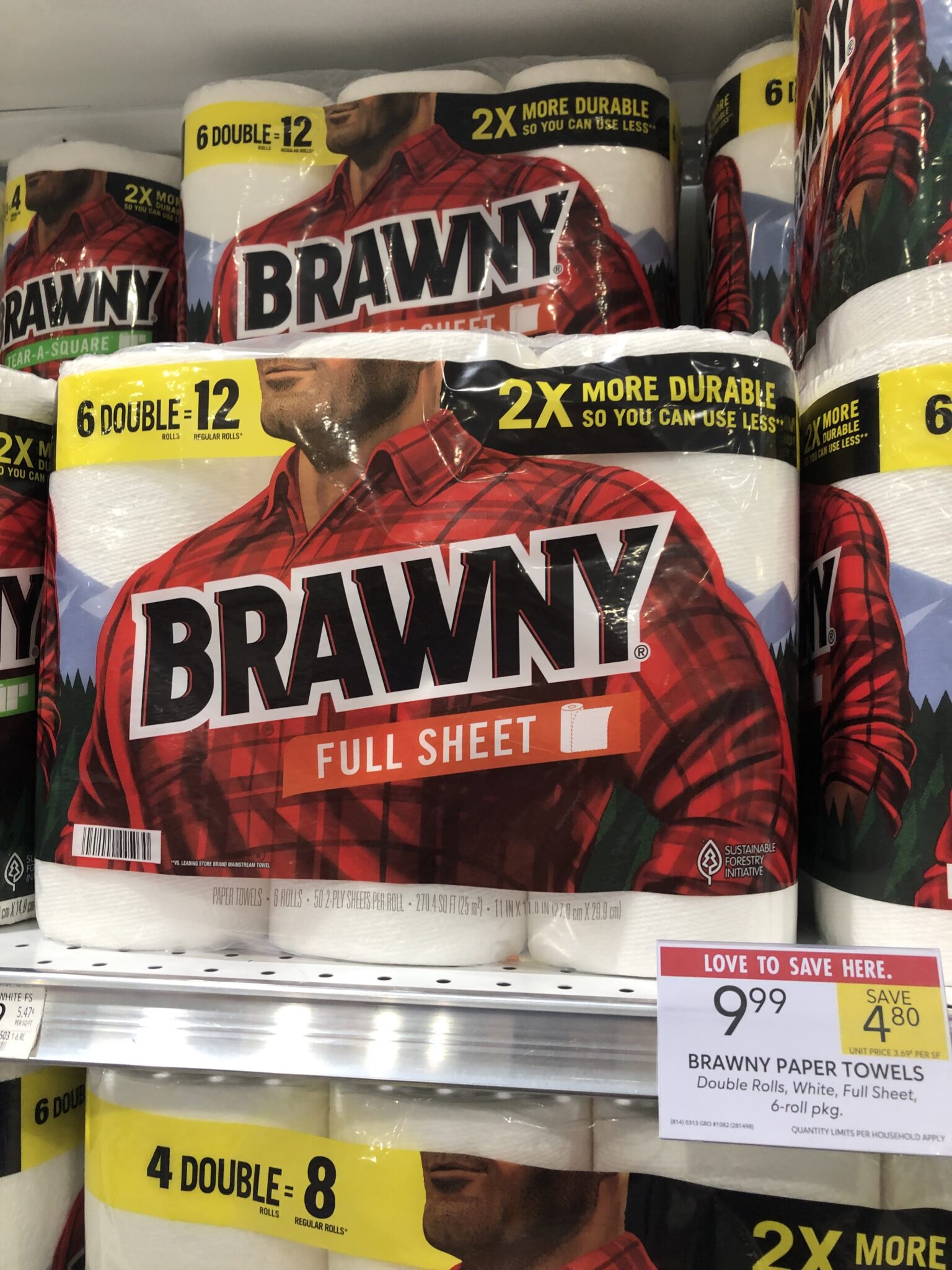 Publix EPIC Deal on Brawny Paper Towels! Sale & Triple Coupon/Rebate