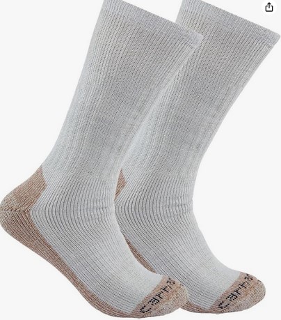 Carhartt Men’s Midweight Steel Toe Socks under $5!