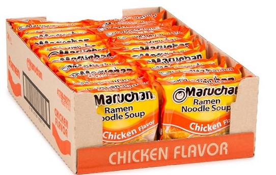 Maruchan Ramen Chicken 3oz Soups Pack of 24 – just a quarter per soup!