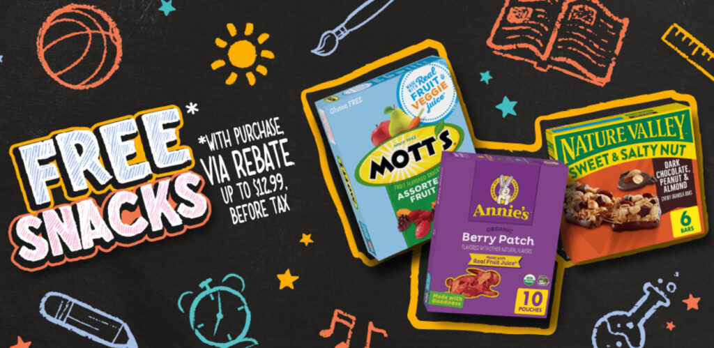FREE General Mills Snacks after rebate! (up to $12.99 value!)