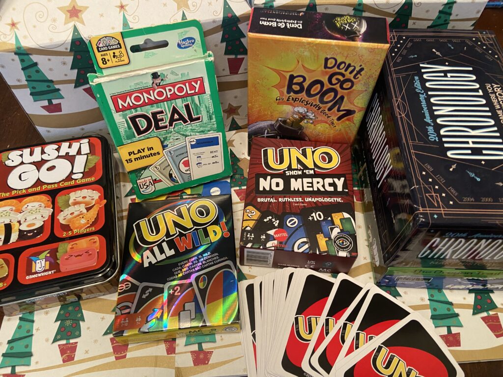 Amazon: Card Games for Stocking Stuffers ON SALE!