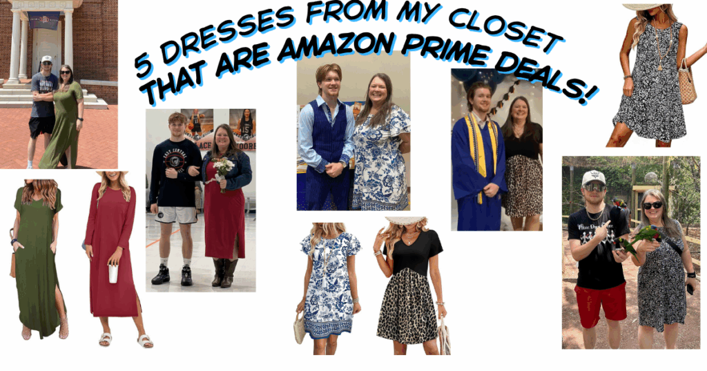 FIVE Dresses from My Closet that are Amazon Prime Day Deals!