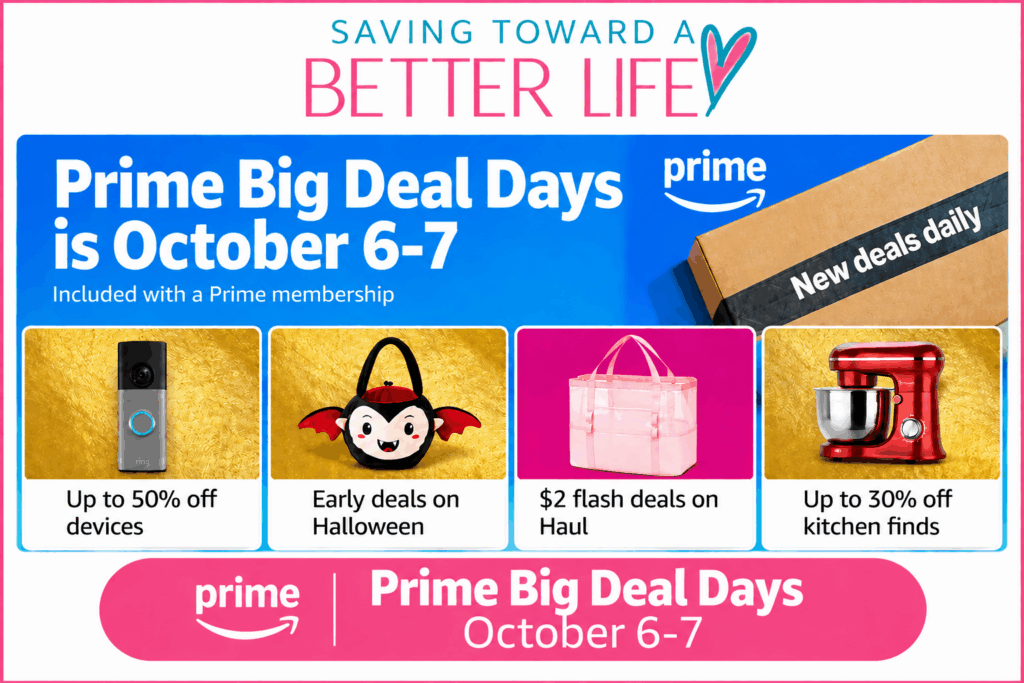 Amazon Prime Big Deal Days Oct 6 & 7: Early Deals You Can Shop Now!