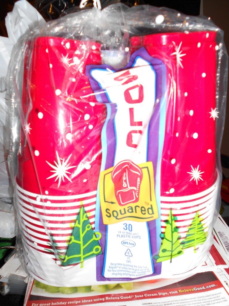50 cents for Solo Cups 30ct pack at Walmart!