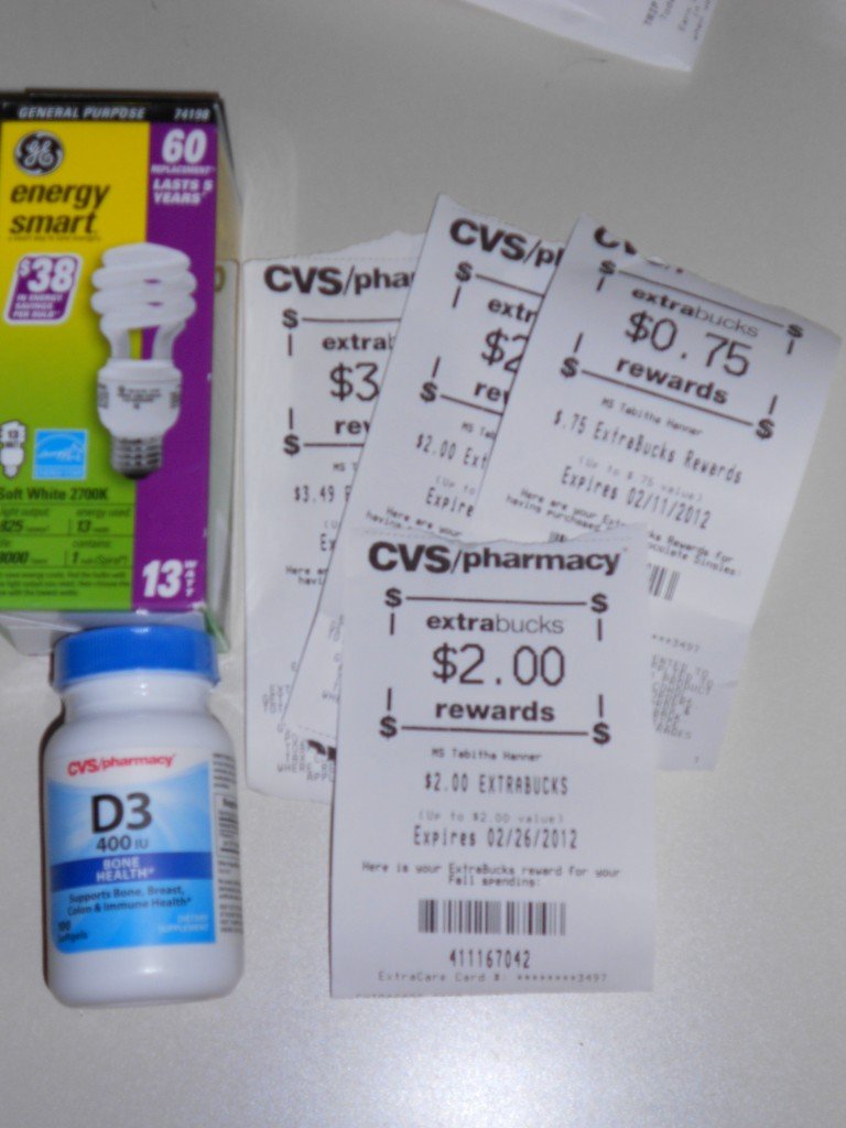 CVS Bargain Brag from last week