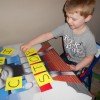 Preschool Project of the Week – Post It Note Spelling (or Math)