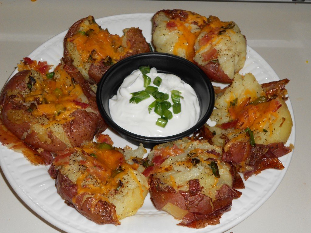 Recipe: Baked Smashed Potatoes