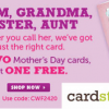 Buy Two Get One Free Mother’s Day Cards!
