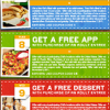 Don’t forget the FREE food from Chilis!  Today you can get a FREE appetizer!