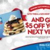 IHOP $5 off coupon with purchase of $25 IHOP gift card!