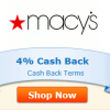 Macy’s: $10 off, free shipping AND 4% cash back!