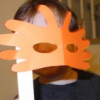 Frugal Kid’s Craft – Mardi Gras Mask