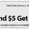 HOT!  $5/5 Michael’s printable coupon!  Good through 2/4 only!
