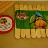 Frugal Kid’s Craft – Popsicle Stick Puzzles = great Valentine goodie bag gift!