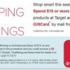 Rebate of the Day – $5 Target giftcard with $15 purchase of select items