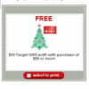 $10 Target giftcard with ANY $50 purchase!